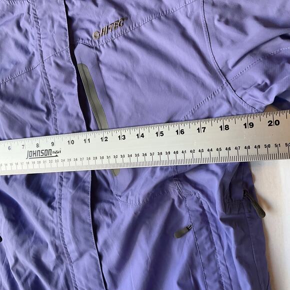 Hi-Tec Women Jacket size M Snowboarding Skiing Arm Ventilation Inner Pocket Blue - Picture 10 of 14